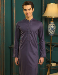 INDIGO COTTON KURTA | JTK-S-38476