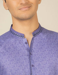 PURPLE COTTON KURTA | JTK-S-38498
