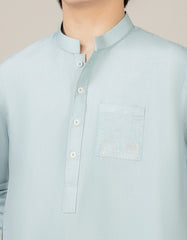 DULL SKY BLENDED KURTA PAJAMA | JCKP-S-38519