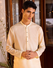 CREAM COTTON KURTA | JTK-S-38533