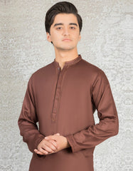 BROWN BLENDED KURTA | JTK-S-39291