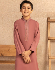 BRICK RED BLENDED KURTA