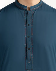 TEAL SEMI-FORMAL KURTA