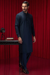 CALVIA - TEAL COTTON EXCLUSIVE KAMEEZ SHALWAR