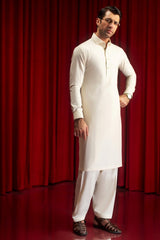 ATLANTA - CREAM BLENDED KAMEEZ SHALWAR