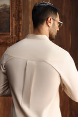 JACKSON - BEIGE KURTA TROUSERS