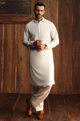 HELIFAX - CREAM EXCLUSIVE KAMEEZ SHALWAR