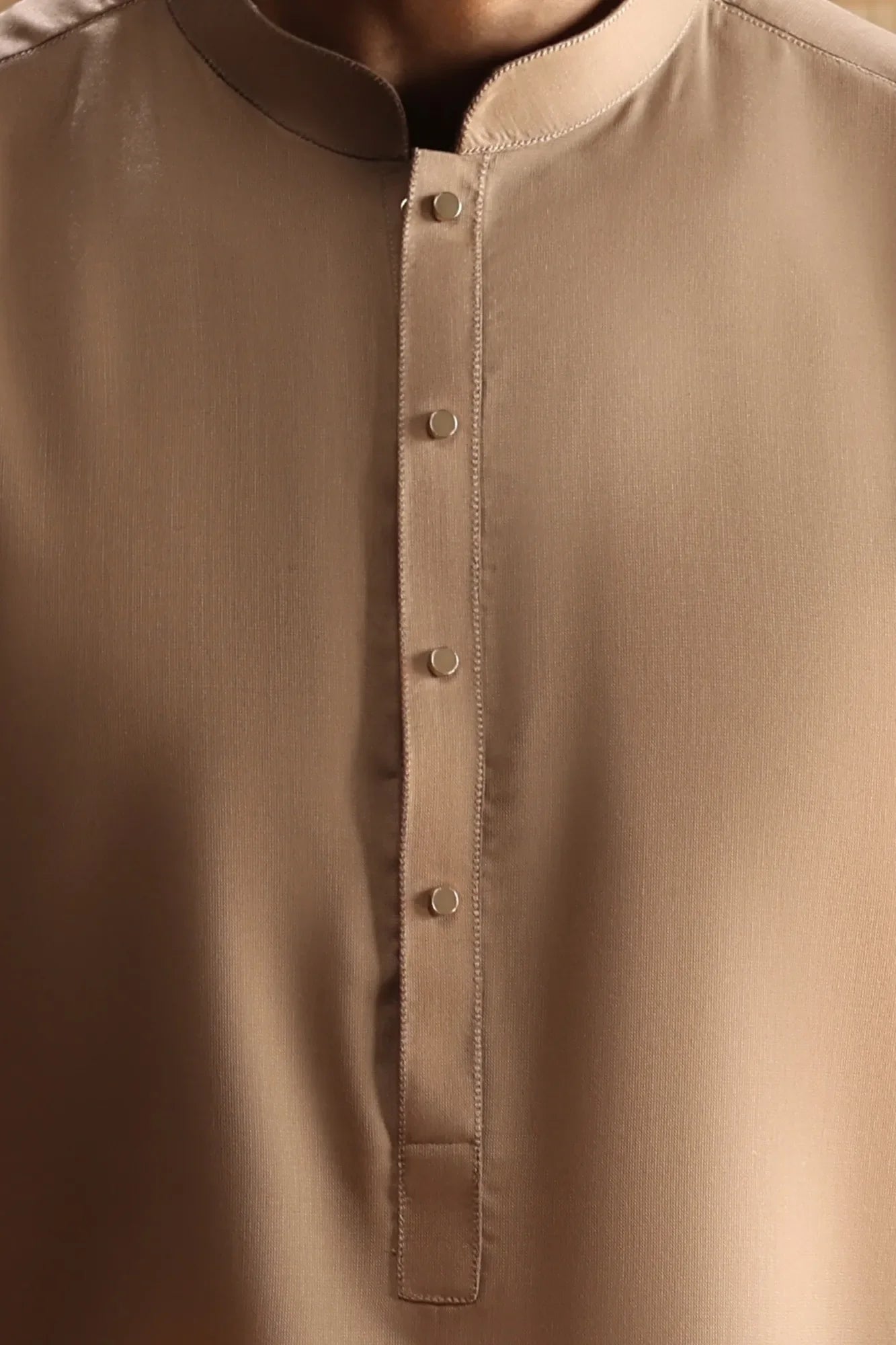 HAARLEM - KHAKI EXCLUSIVE KAMEEZ SHALWAR