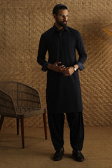 ASPEN - BLACK EXCLUSIVE KAMEEZ SHALWAR