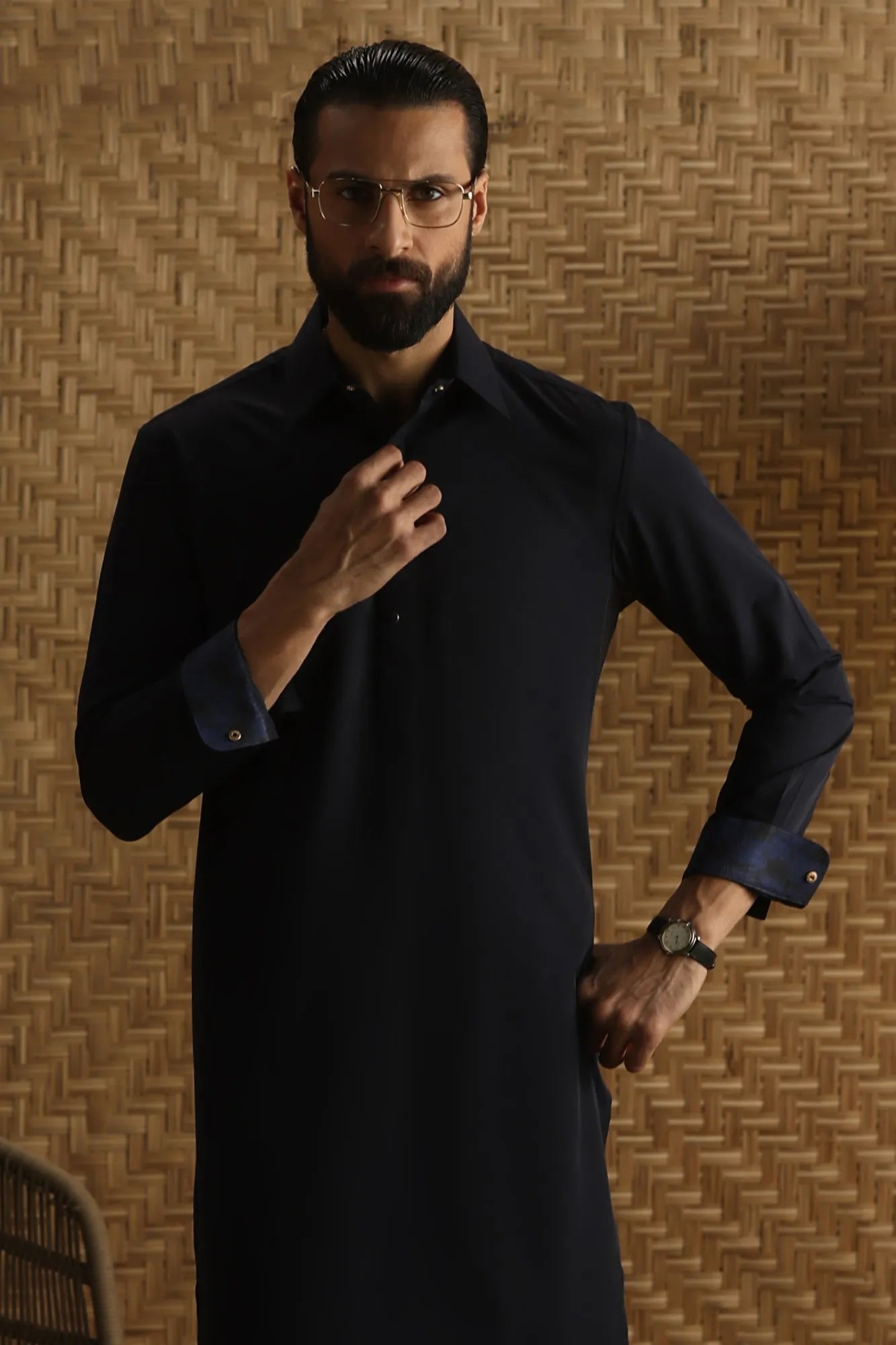 ASPEN - BLACK EXCLUSIVE KAMEEZ SHALWAR