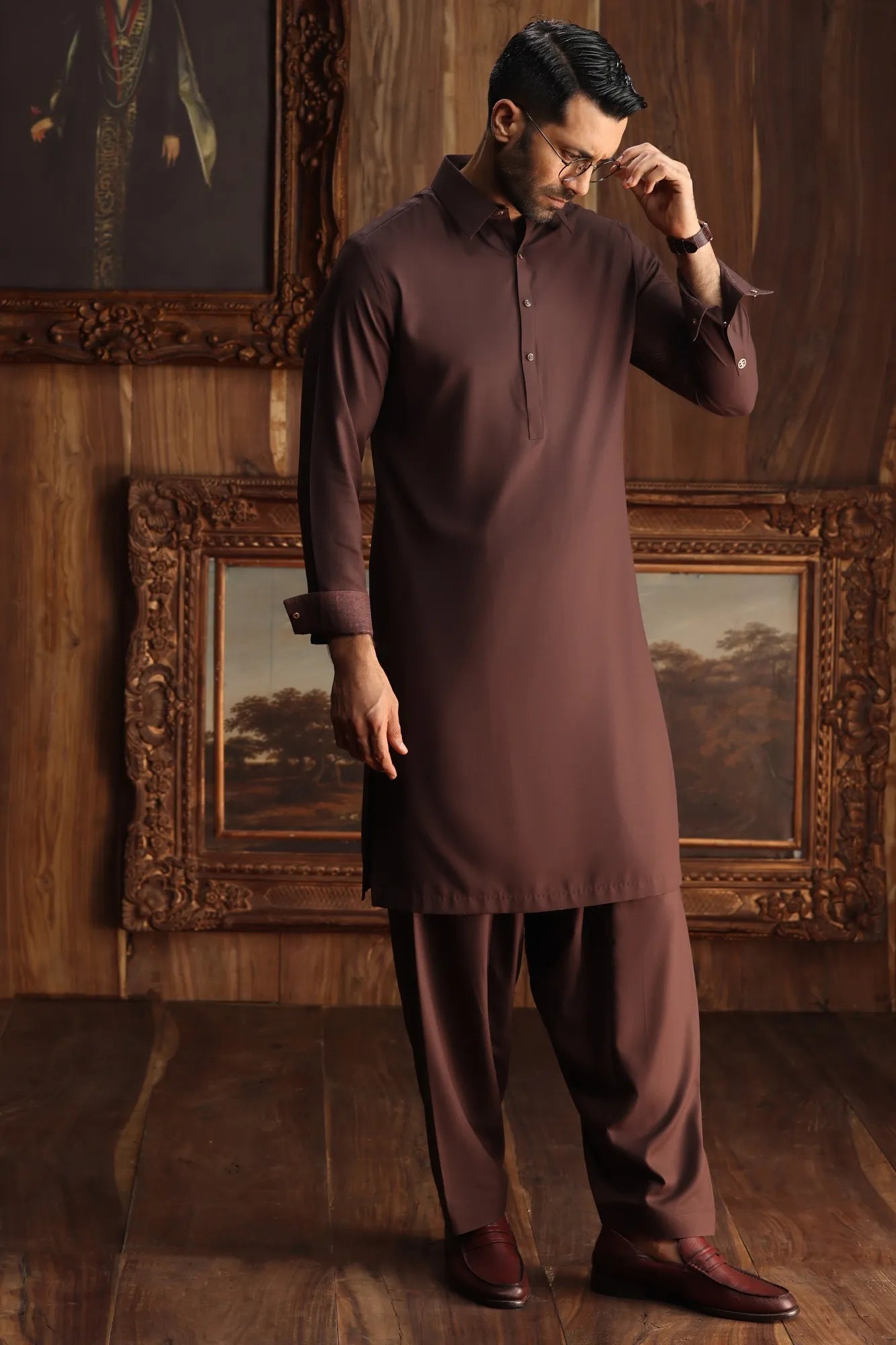 ASPEN - COFFEE EXCLUSIVE KAMEEZ SHALWAR