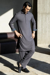 GOTHENBURG - GREY EXCLUSIVE KAMEEZ SHALWAR