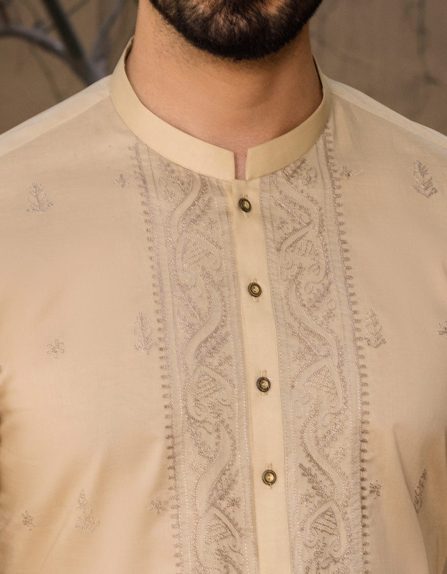 FAWN COTTON KURTA | JJK-S-40185