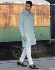 MINT COTTON KURTA | JJK-S-40247