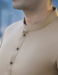 BEIGE COTTON KURTA | JJK-S-40250