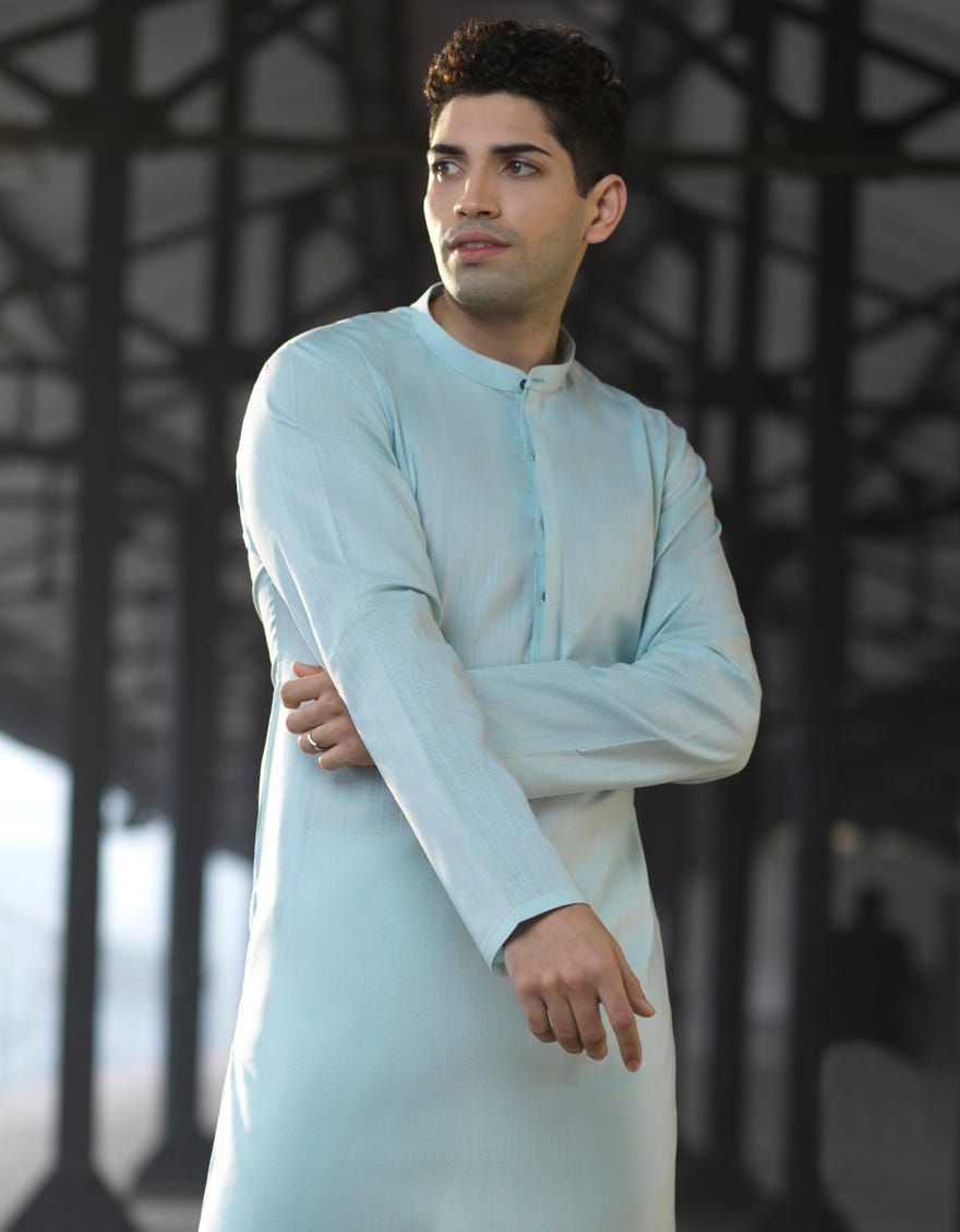 AQUE COTTON KURTA | JJK-S-40254