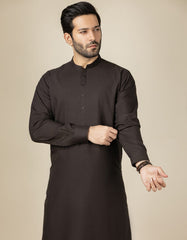 BLACK COFFEE BLENDED KAMEEZ SHALWAR | JJKS-S-40260