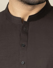 BLACK COFFEE BLENDED KAMEEZ SHALWAR | JJKS-S-40260