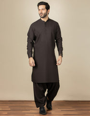 BLACK COFFEE BLENDED KAMEEZ SHALWAR | JJKS-S-40260