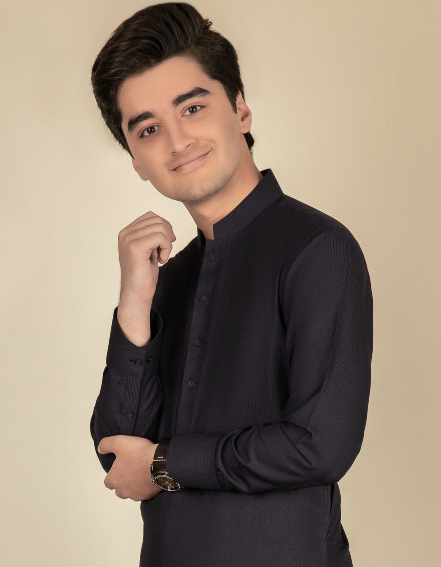 DEEP PURPLE BLENDED KAMEEZ SHALWAR | JTKS-S-40293