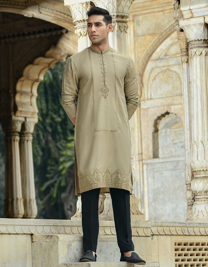 BRASS BLENDED SPECIAL KURTA | JJK-SP-42299
