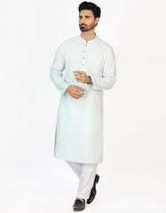 ICE BLUE BLENDED KURTA | JJK-A-42355