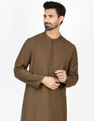 BROWN BLENDED KURTA | JJK-A-43057
