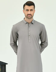 GREY COTTON KURTA PAJAMA| JJKP-A-43128