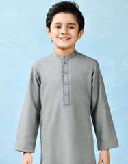 GREY BLENDED KURTA | JCK-43129
