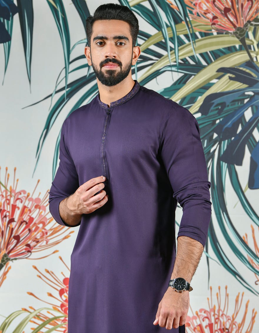 PURPLE KURTA | JJK-43141