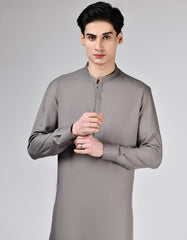 GREY BLENDED KAMEEZ SHALWAR | JTKS-A-46513