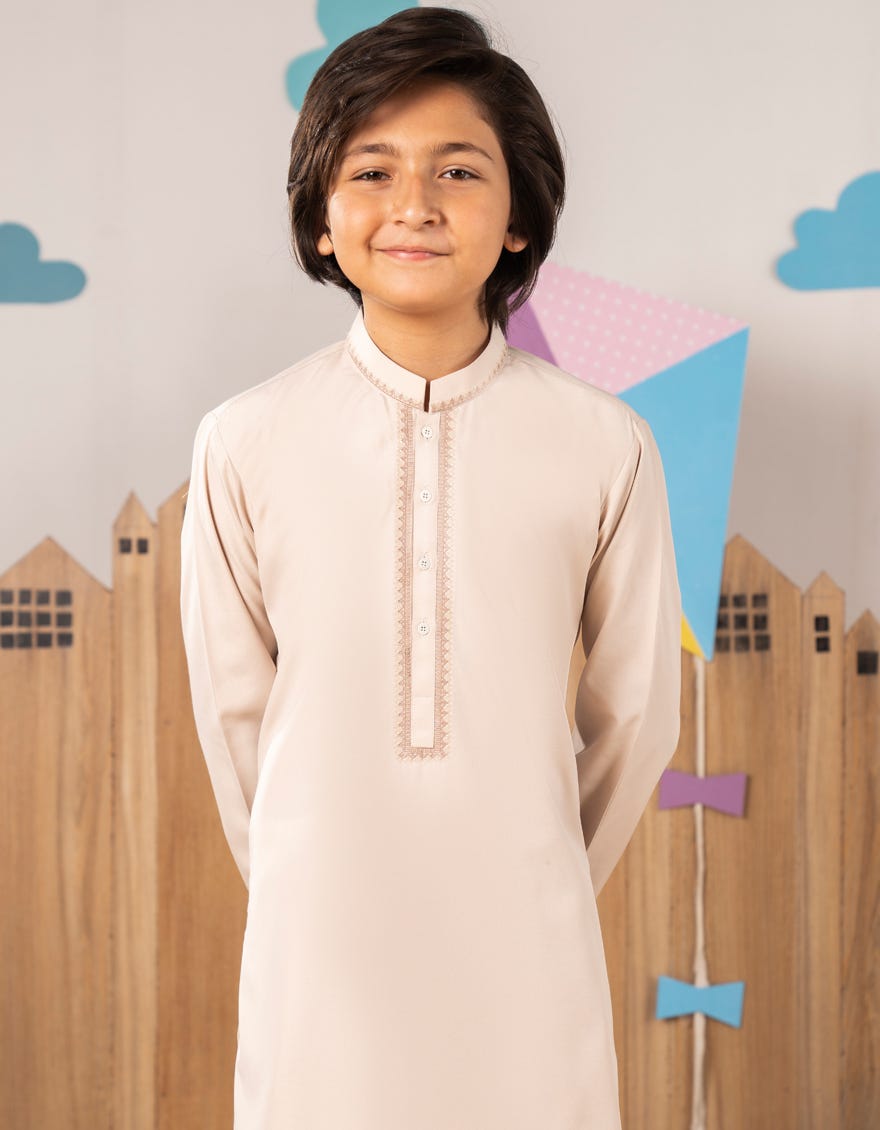 FAWN BLENDED KAMEEZ SHALWAR | JCKS-A-46559