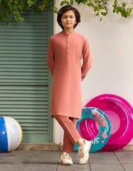 ARIZONA RED BLENDED KURTA TROUSER | JCKP-A-46564
