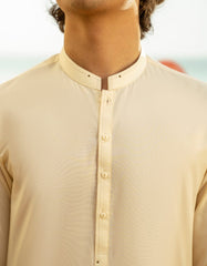 CREAM BLENDED KAMEEZ SHALWAR | JTKS-A-46649