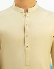 BEIGE BLENDED KAMEEZ SHALWAR | JTKS-A-46657