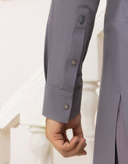 GREY BLENDED KAMEEZ SHALWAR