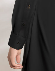 BLACK BLENDED KAMEEZ SHALWAR