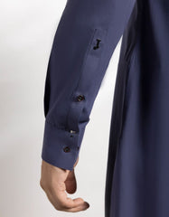 INDIGO BLENDED KAMEEZ SHALWAR