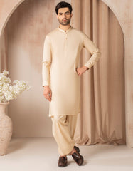 FAWN COTTON CASUAL KAMEEZ SHALWAR