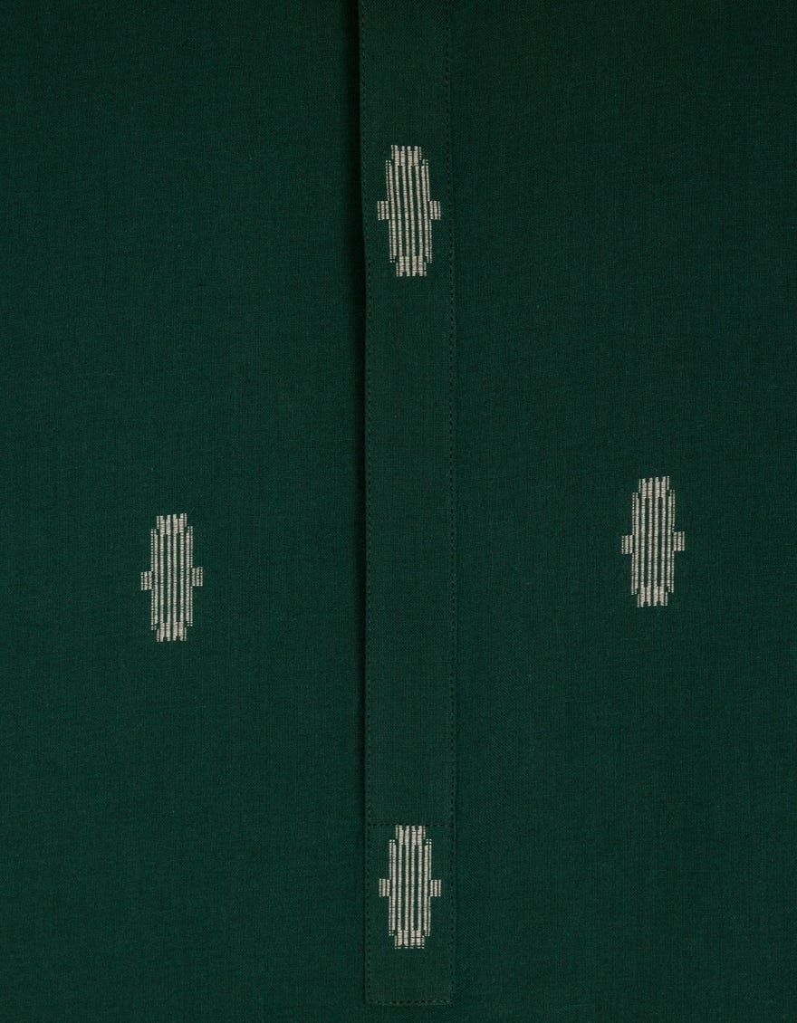 green-cotton-semi-formal-kurta-jjks47595