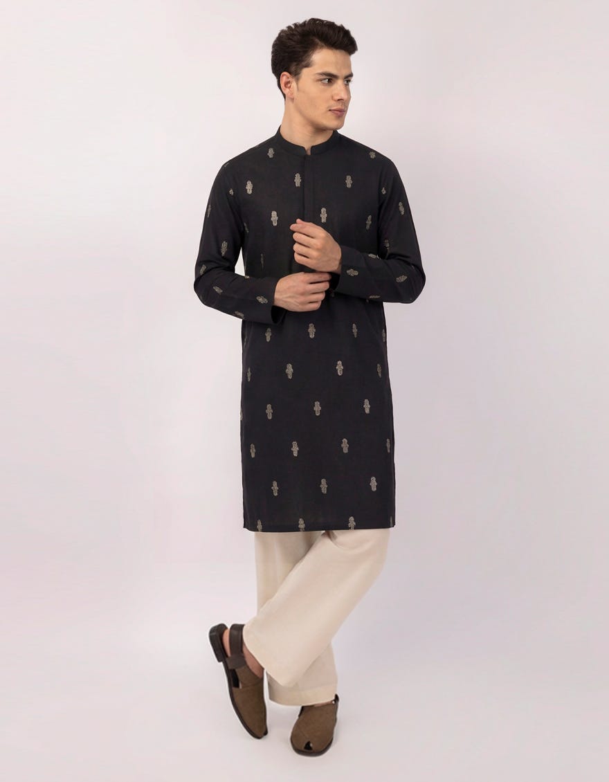 grey-cotton-semi-formal-kurta-jjks47601