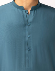 teal-blue-casual-short-kurta-trousers-jjshkpa47708