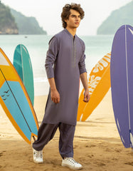 GREY KAMEEZ SHALWAR | JTKS-A-50000