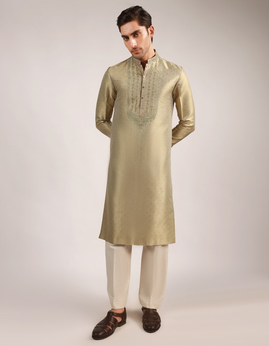 GOLD FORMAL  KURTA