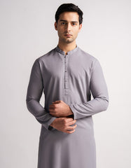 GREY FORMAL KURTA