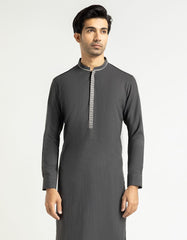 DARK GREY FORMAL KURTA TROUSERS