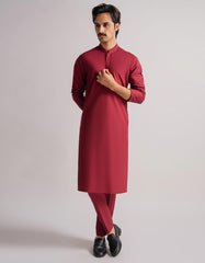 burgundy-cotton-formal-kurta-trousers-jjkpa50608