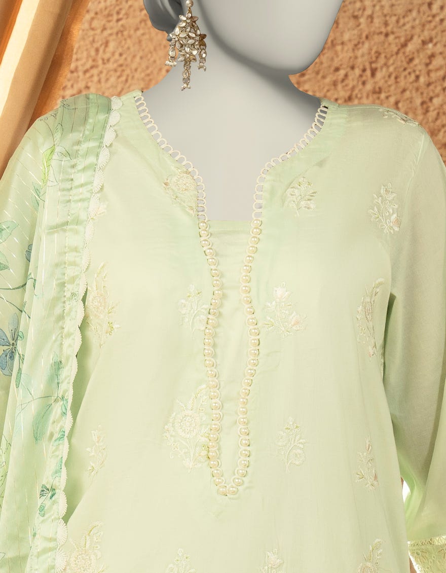 FEROZI LAWN EMBROIDERED 3PC STITCHED | JLAWN-S-25-824
