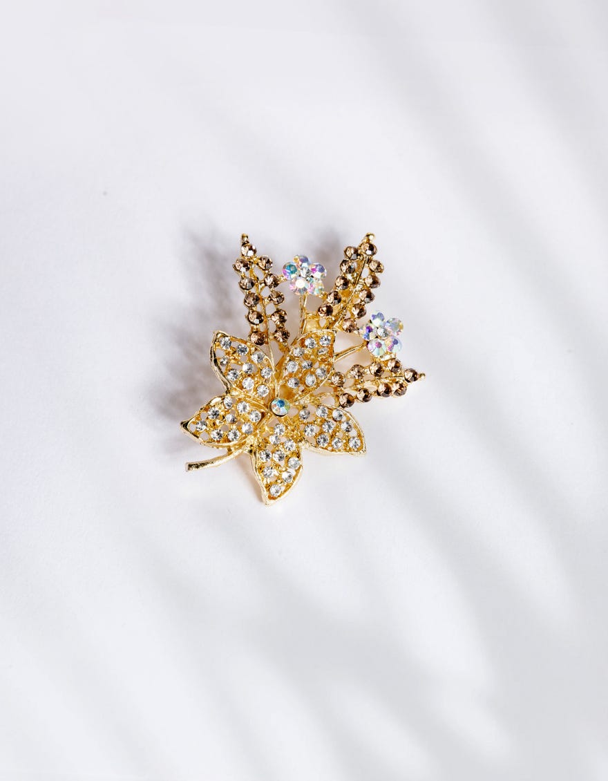 MULTICOLOR BROOCH