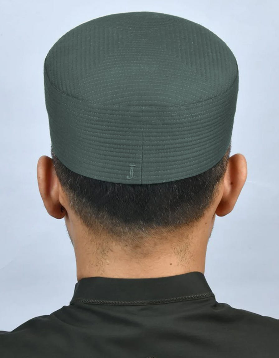GREEN COTTON CAP